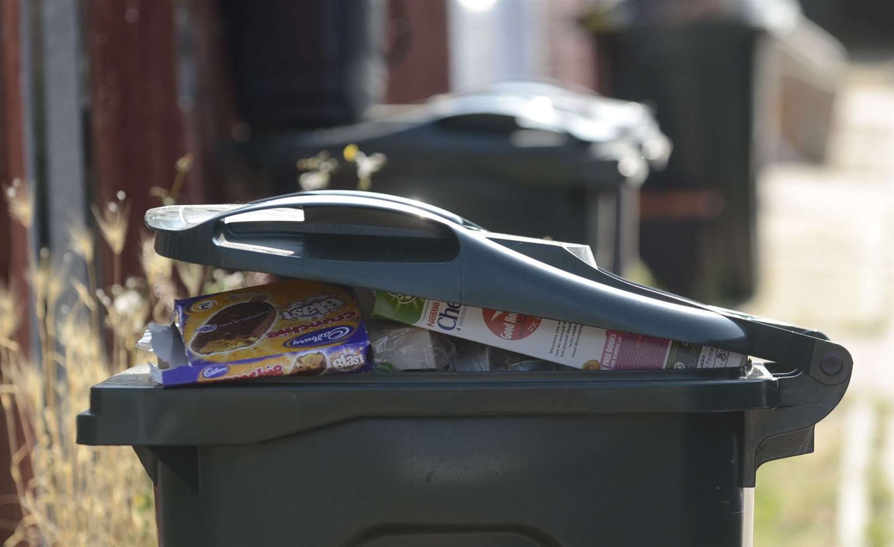 A spring clear-out by households in lockdown is putting pressure on bin collections. Picture: Gary Browne