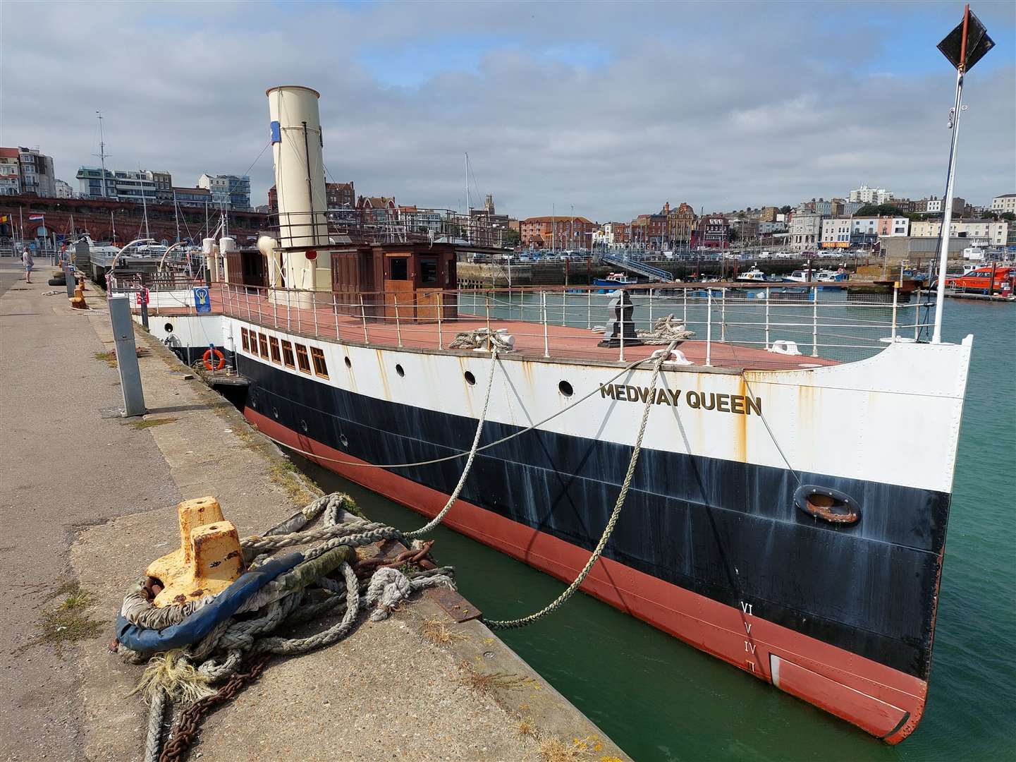 The ship is in need of repairs. Photo: Colin Matthews