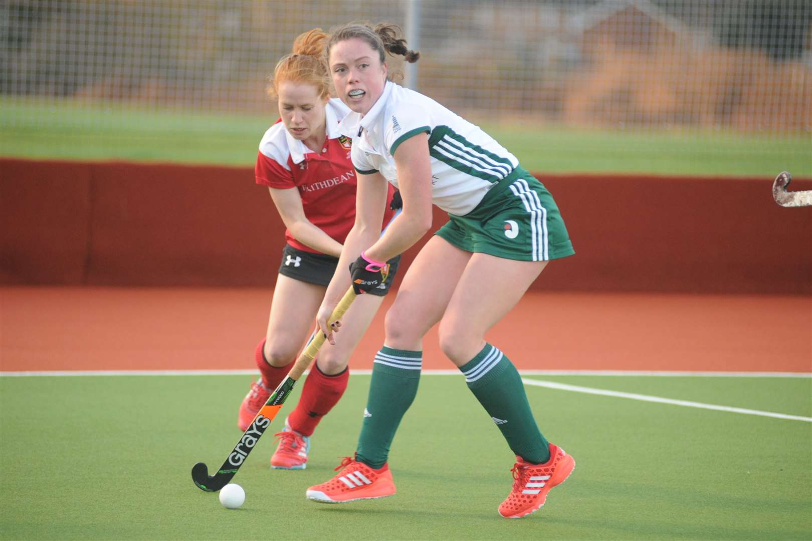 Holcombe's Sarah Jones in action against Canterbury Picture: Steve Crispe