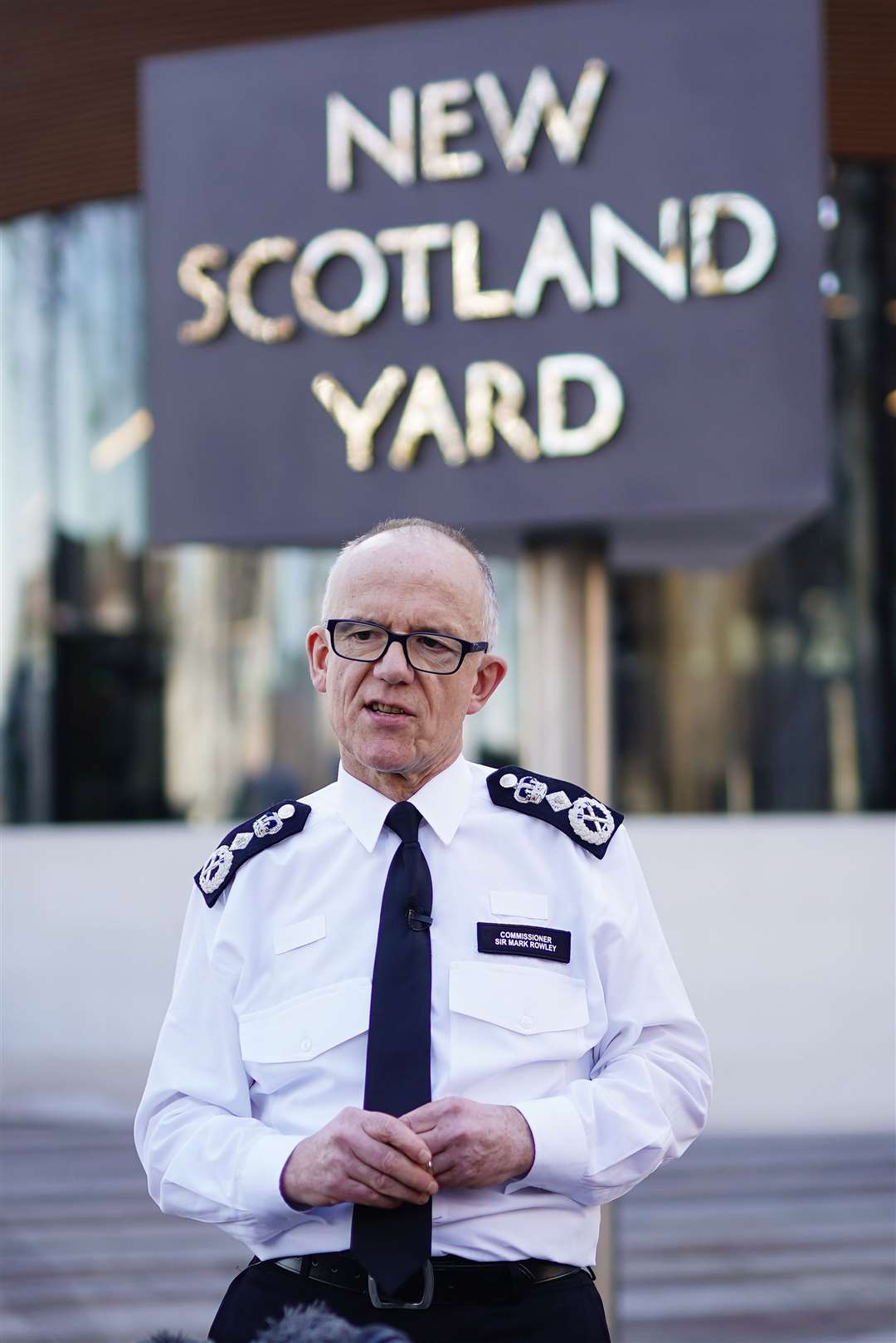 Metropolitan Police Commissioner Sir Mark Rowley (Aaron Chown/PA)