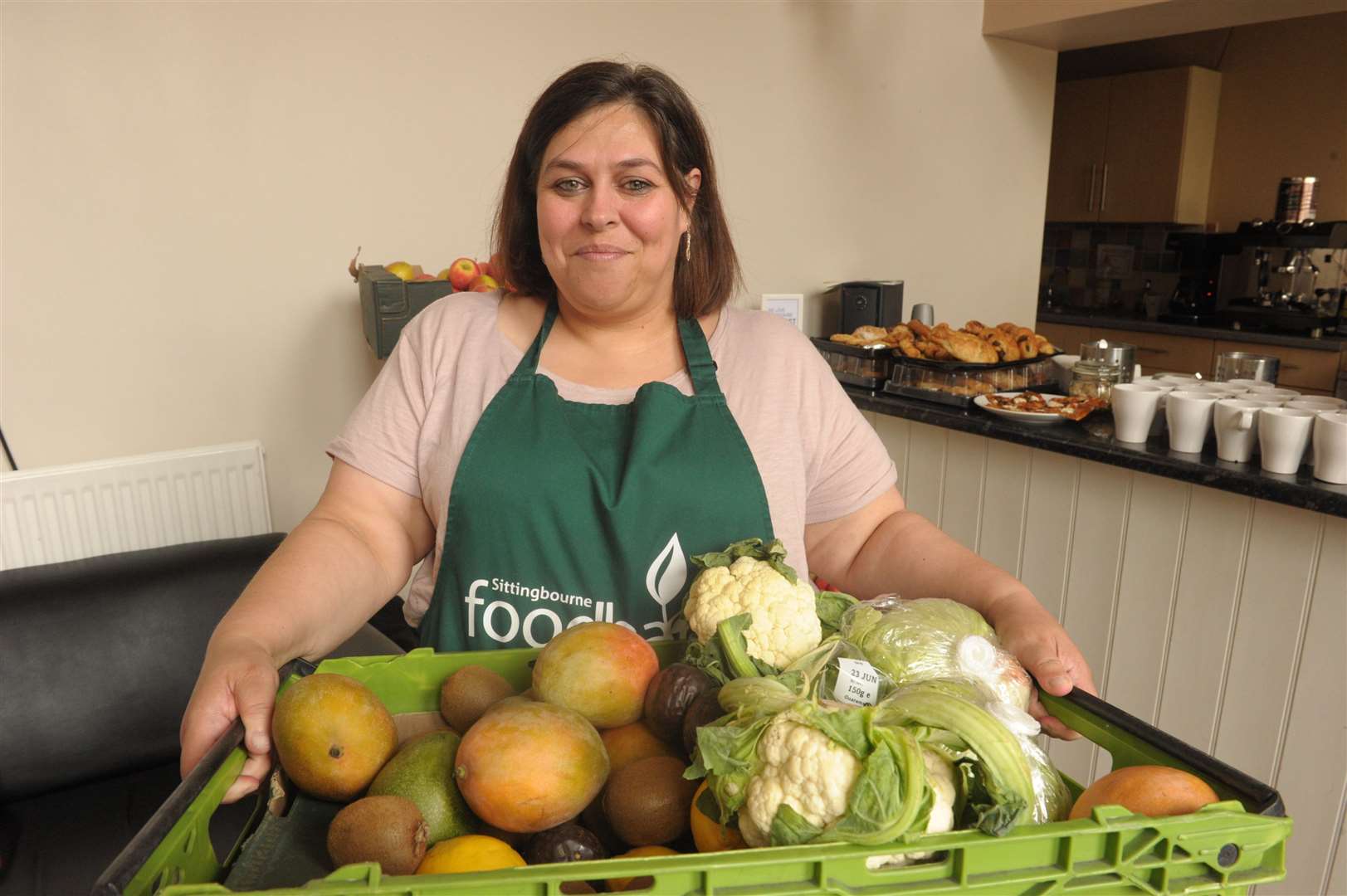 Esther Hurwood, project manager at Swale Foodbank. Picture: Steve Crispe
