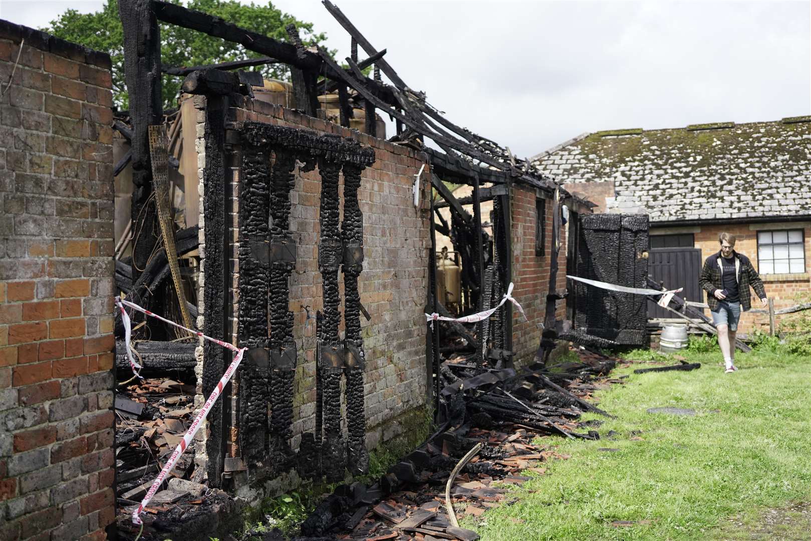 Good Things Brewery Co in Tunbridge Wells burnt down after being struck by lightning