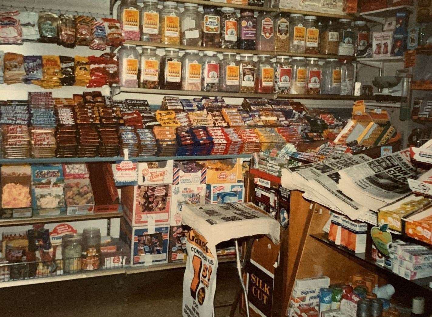 St Stephens News became well known for its ‘old fashioned’ jars of sweets