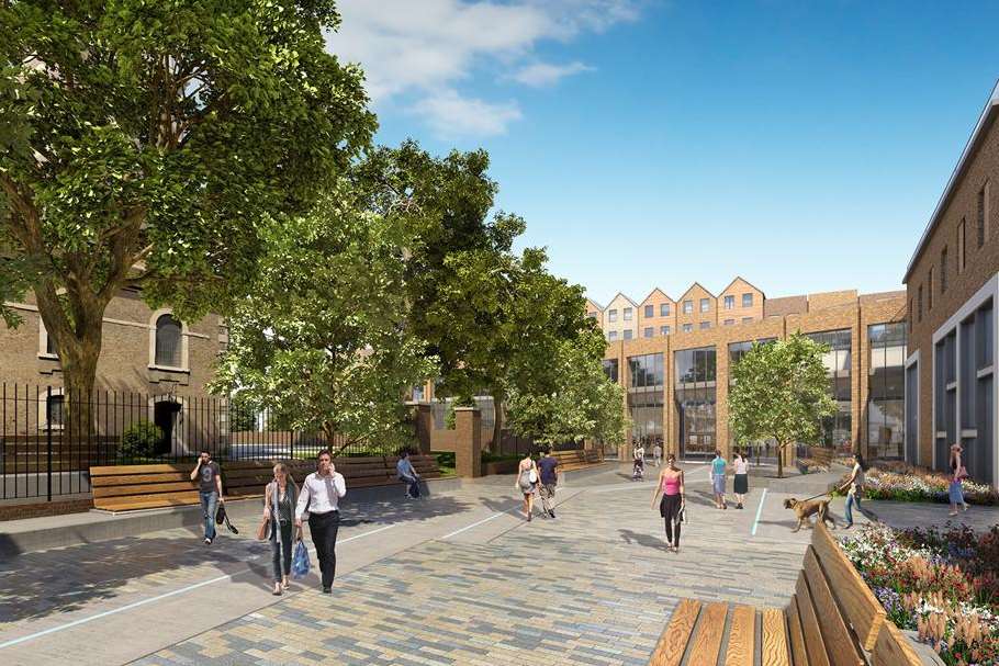 How the Heritage Quarter in Gravesend could look