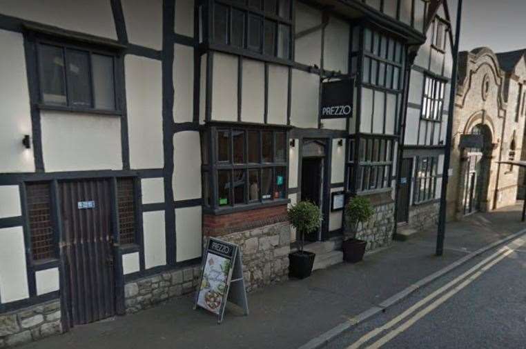 Prezzo in Maidstone is reopening on September 22. Picture: Google (42324686)