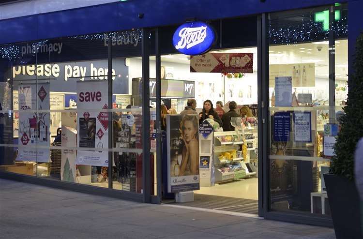 Patrols were called to Boots in Fremlin Walk. Stock picture