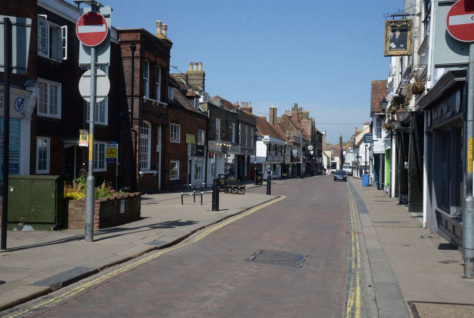 Preston Street in Faversham town centre