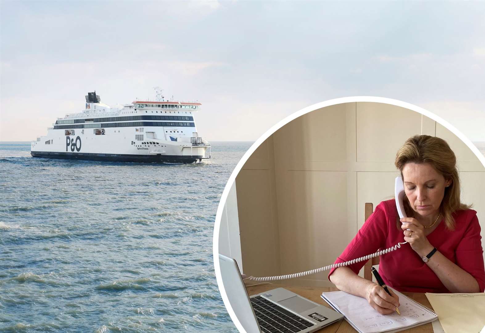 Dover and Deal MP Natalie Elphicke in bid to save P&O Ferries jobs in Port of Dover