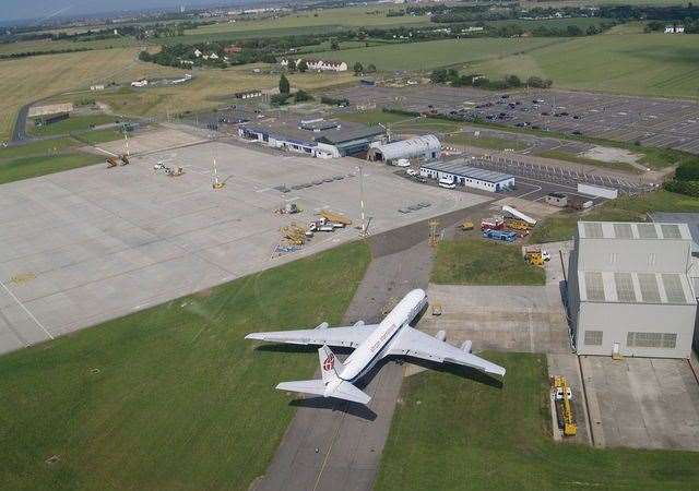 The site of Manston Airport