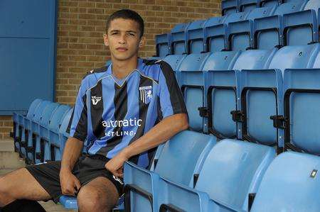 Gillingham striker Andy White