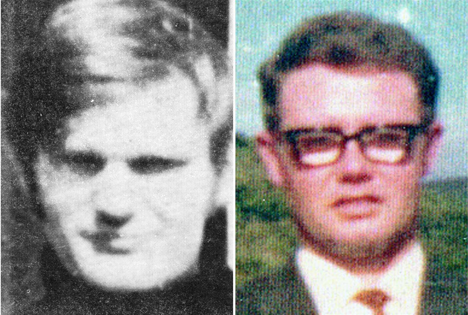 James Wray (left) and William McKinney who died on Bloody Sunday (Bloody Sunday Trust/PA)