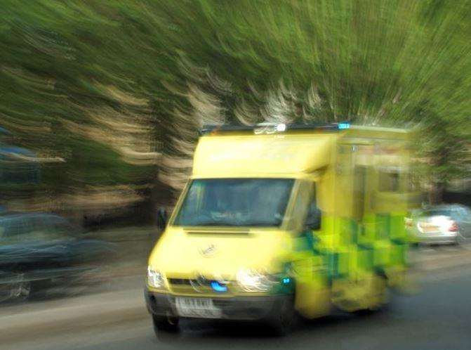 The A299 carriageway has been shut. Stock image