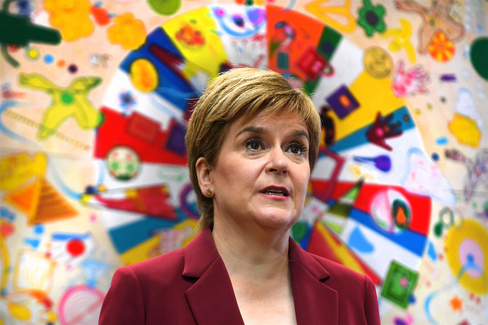 First Minister Nicola Sturgeon invited the Prime Minister to a meeting to discuss Covid-19 (PA)