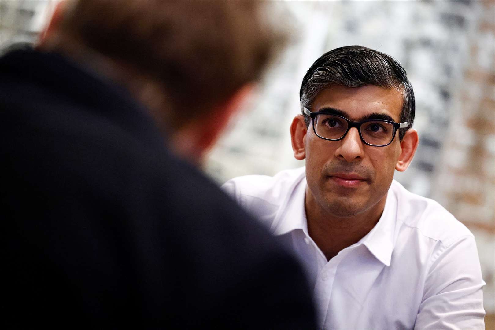 Prime Minister Rishi Sunak during a meeting with representatives of the night-time economy in central London (Benjamin Cremel/PA)
