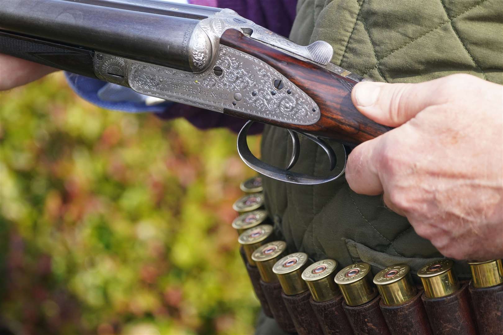 A shooter on the moors in North Yorkshire (Owen Humphreys/PA)