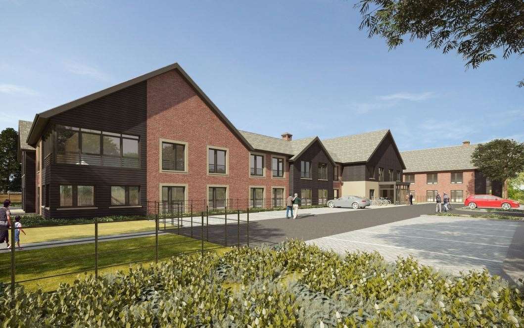 How the new care home in Iwade could look. Picture: SBC