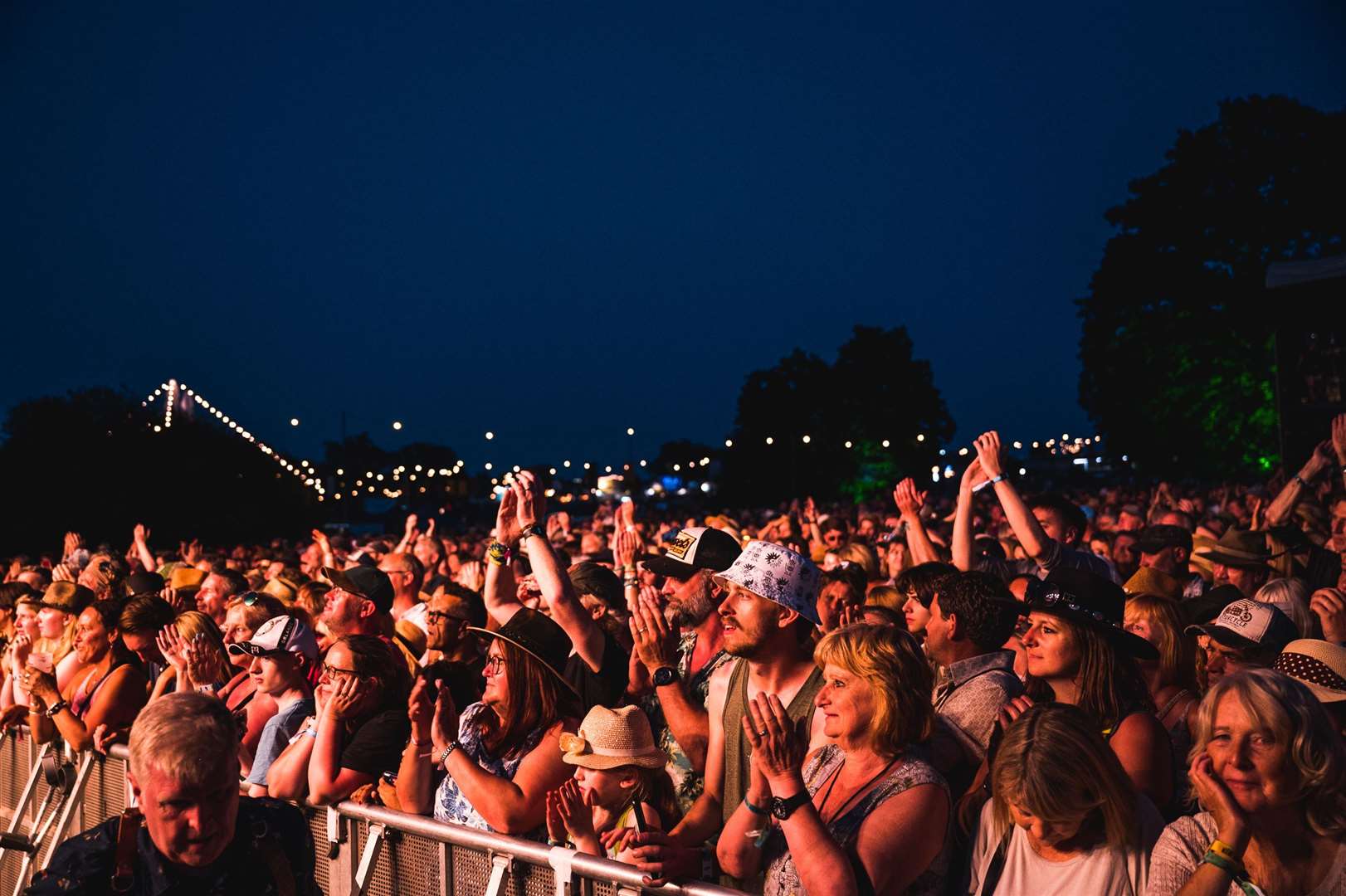 Huge crowds enjoying the Black Deer music festival. Pic: Caitlin Mogridge