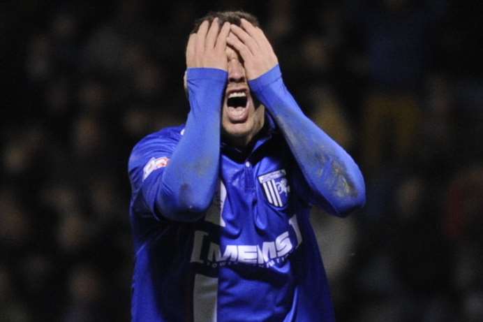 Gills striker Cody McDonald Picture: Barry Goodwin