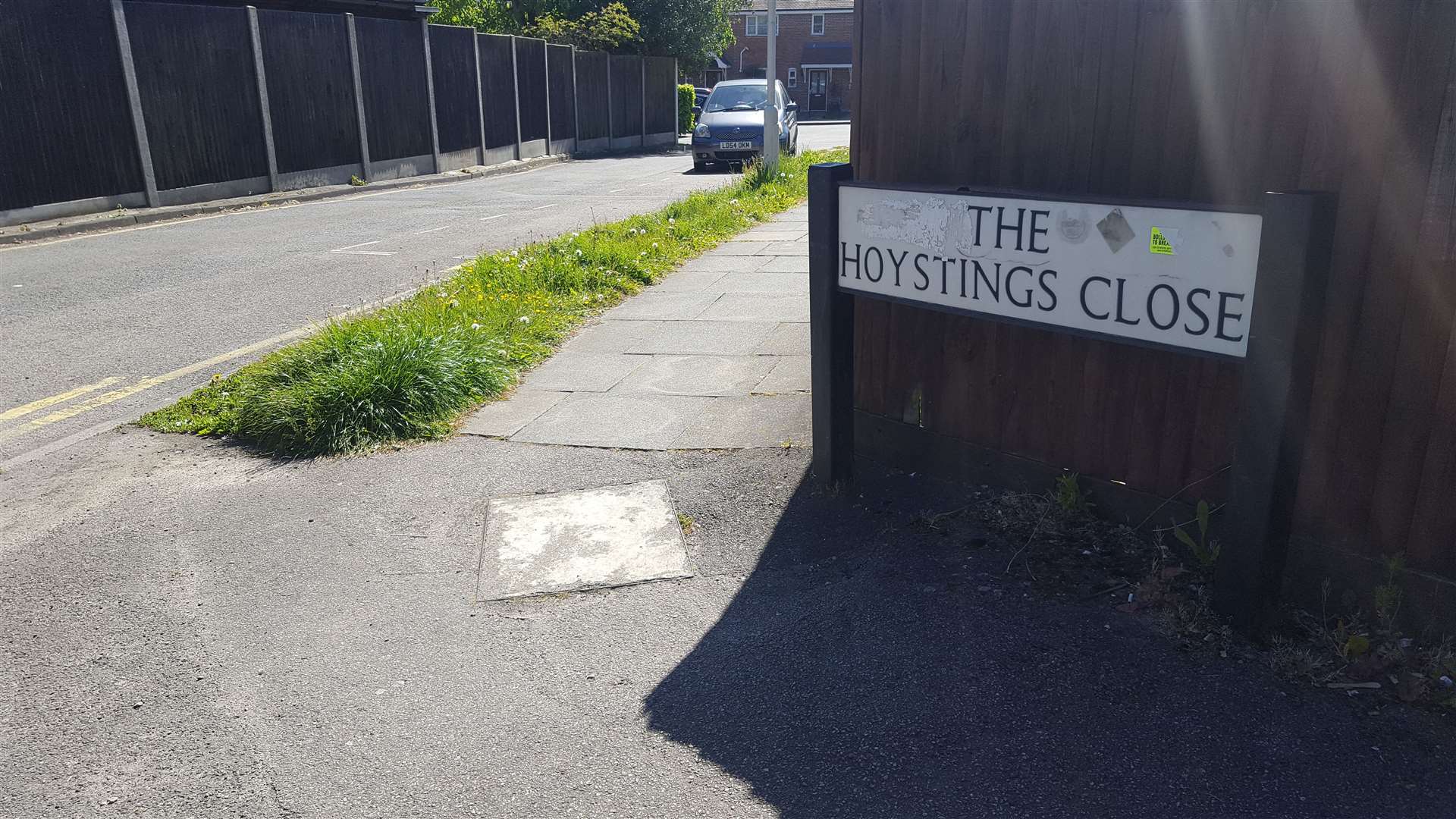 The problem parking bays in The Hoystings, Canterbury (10293486)