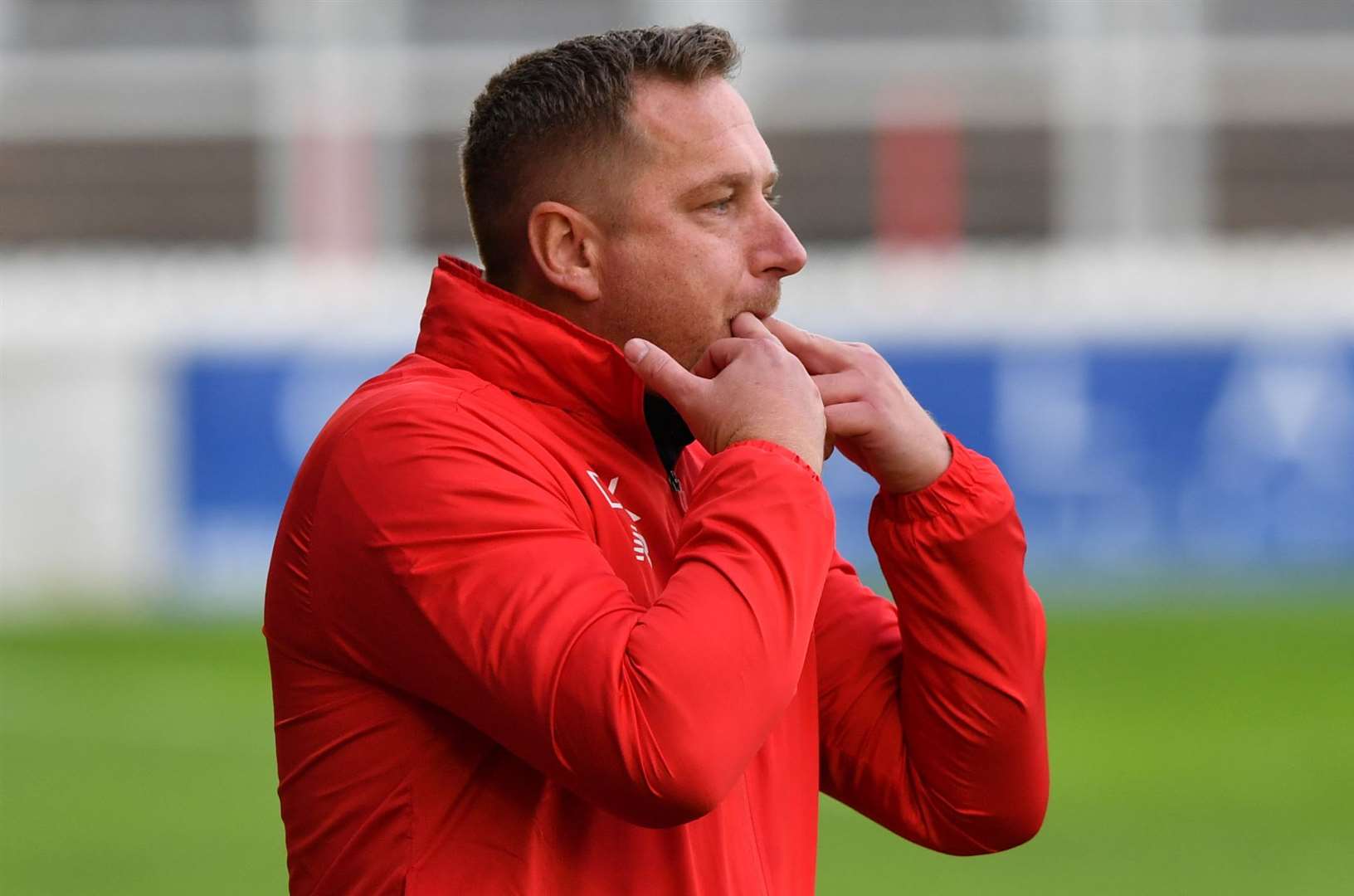 Ebbsfleet manager Dennis Kutrieb. Picture: Keith Gillard