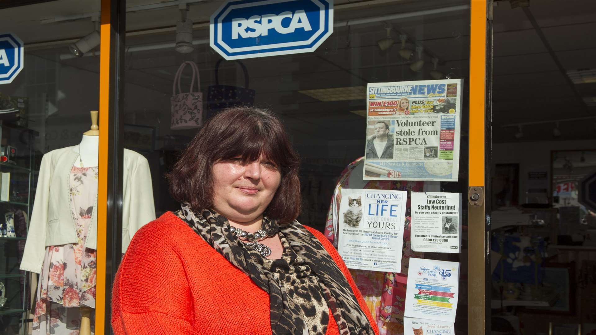 RSPCA manager Amanda Whiteman