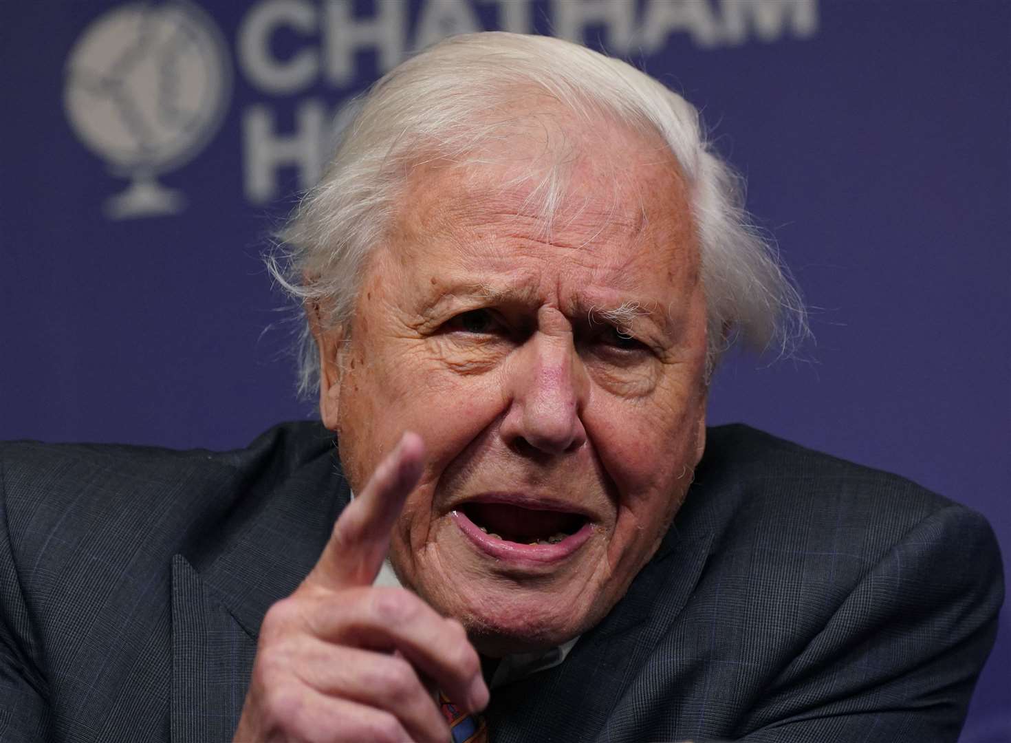 Sir David Attenborough has said political leaders must act on the climate crisis (Yui Mok/)