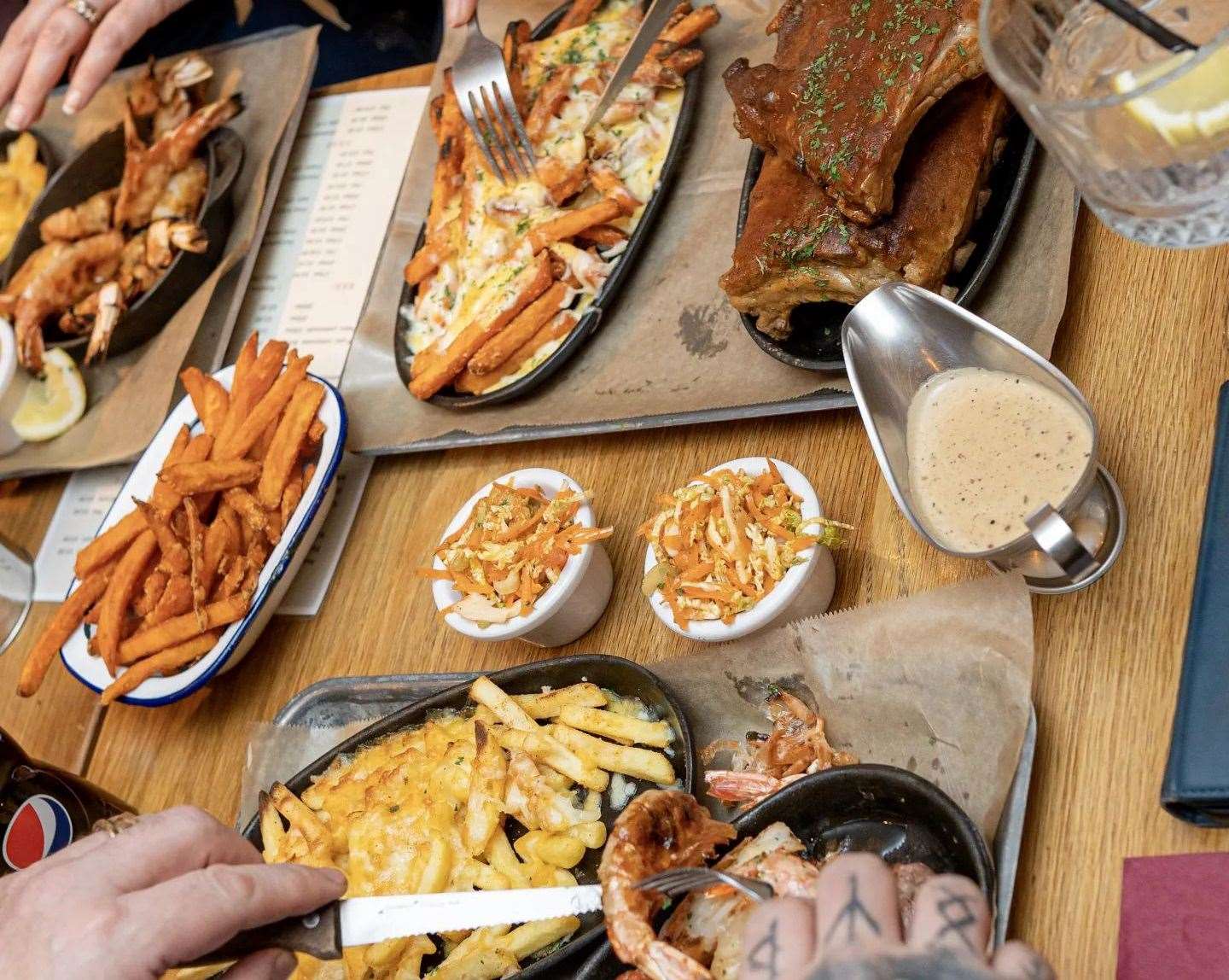 Oyster and Chop House in Herne Bay became popular for its smokehouse food. Picture: Oyster and Chop