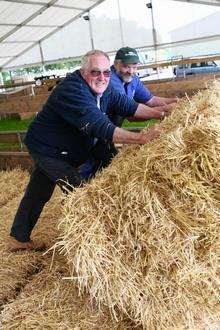 County show setting up