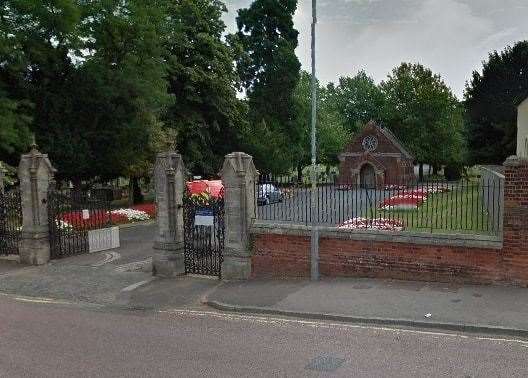 Lieutenant Commander Walter Fletcher, who died trying to save Amy Johnson, is buried at Woodlands Cemetery, Gillingham. Picture: Google