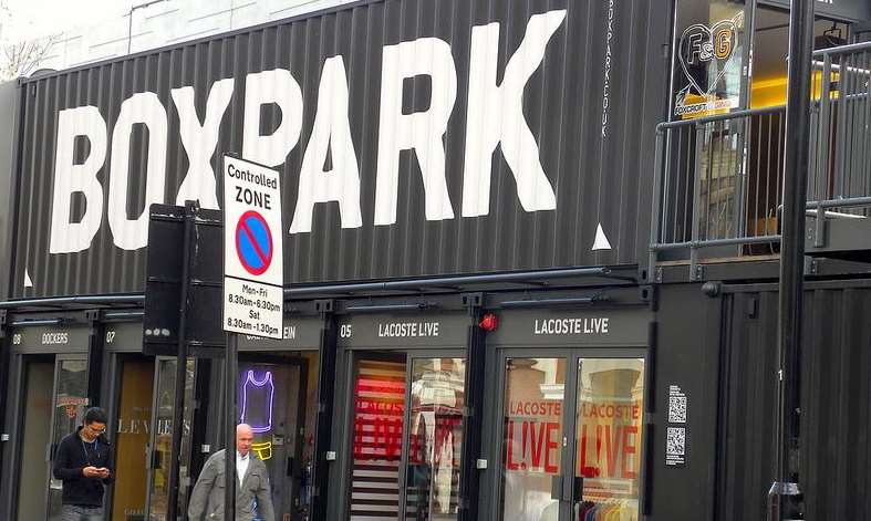 Boxpark in Shoreditch (image: Jason Paris)