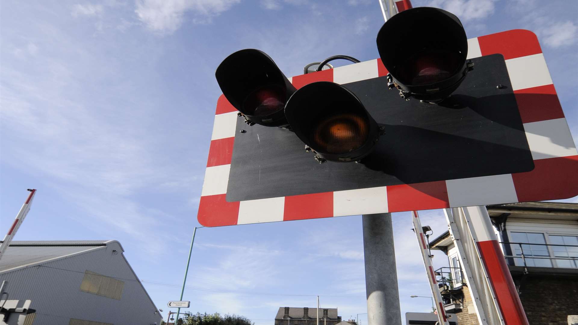 Gillingham level crossing, Ingram Road, Gillingham. Picture: Andy Payton