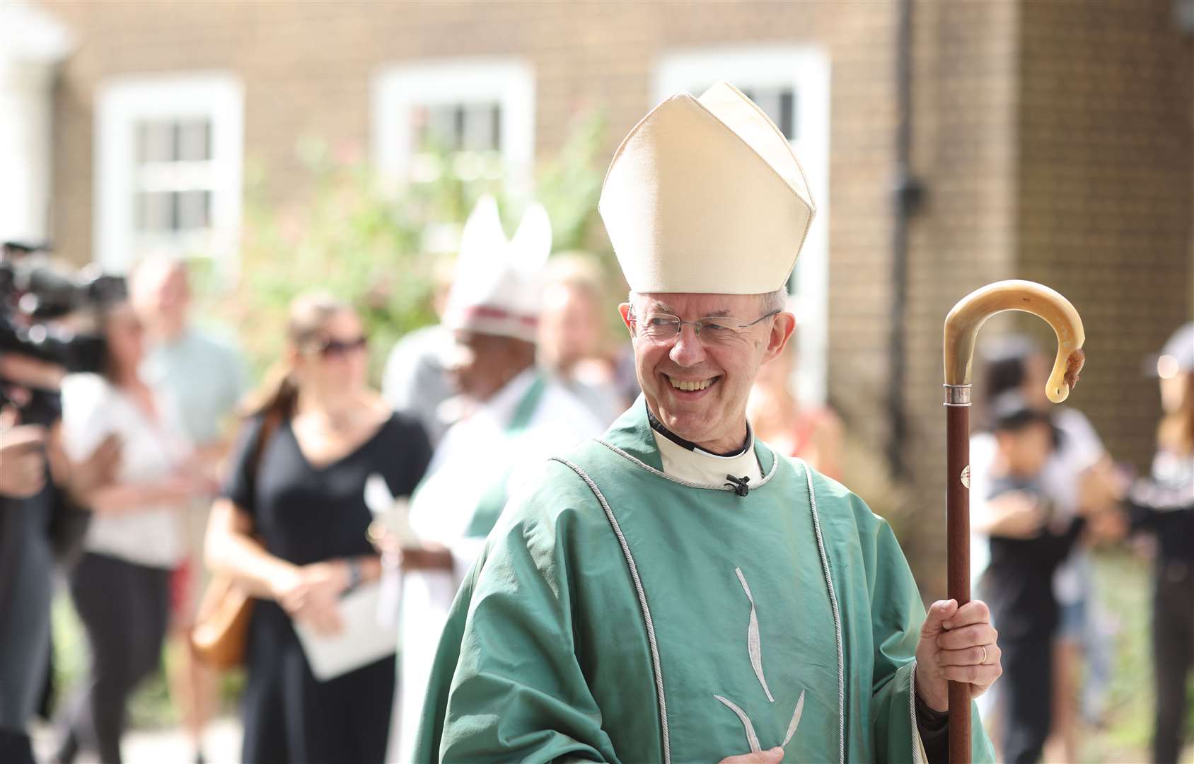 The Archbishop of Canterbury, pictured at Canterbury Cathedral in 2022. Picture: Barry Goodwin