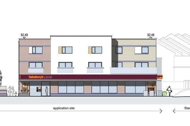 New homes and a Sainsbury's Local are due to be built on the site Picture: Kent Kraft Development