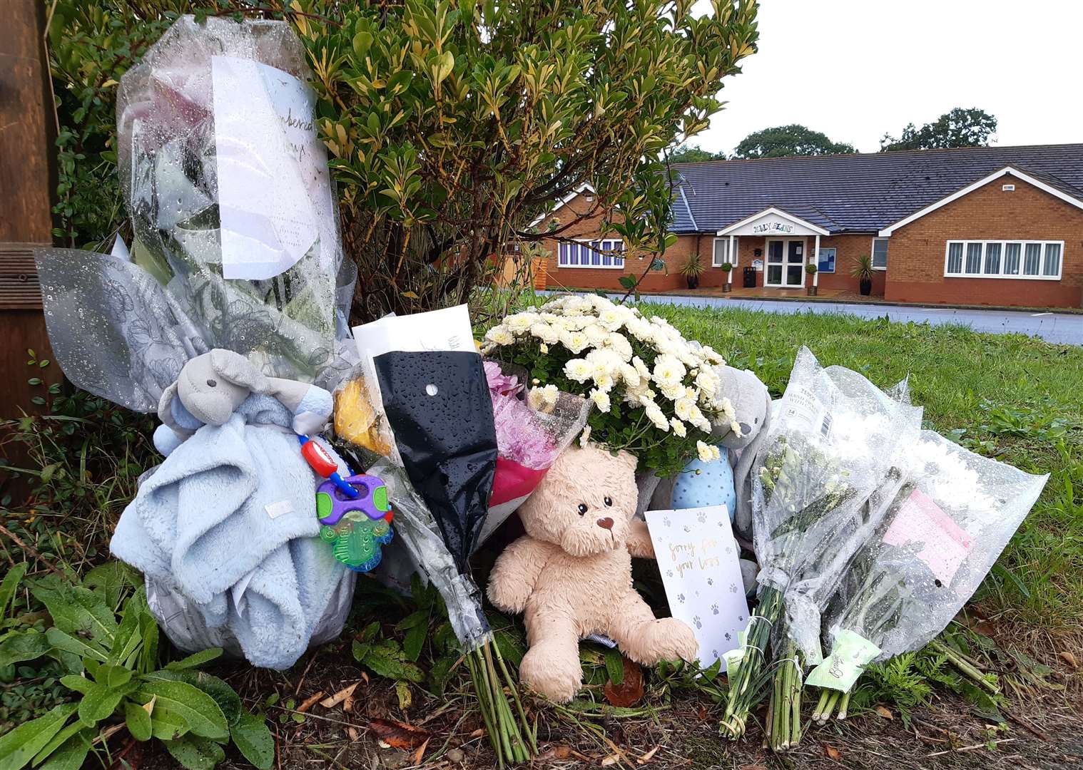 Tributes left for child who died after medical emergency at Jelly Beans