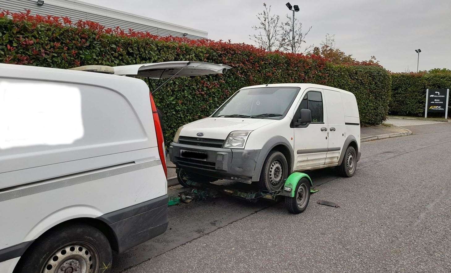 Jim Matthews was fined £635 for carry scrap metal without a license. Picture: Swale Borough Council