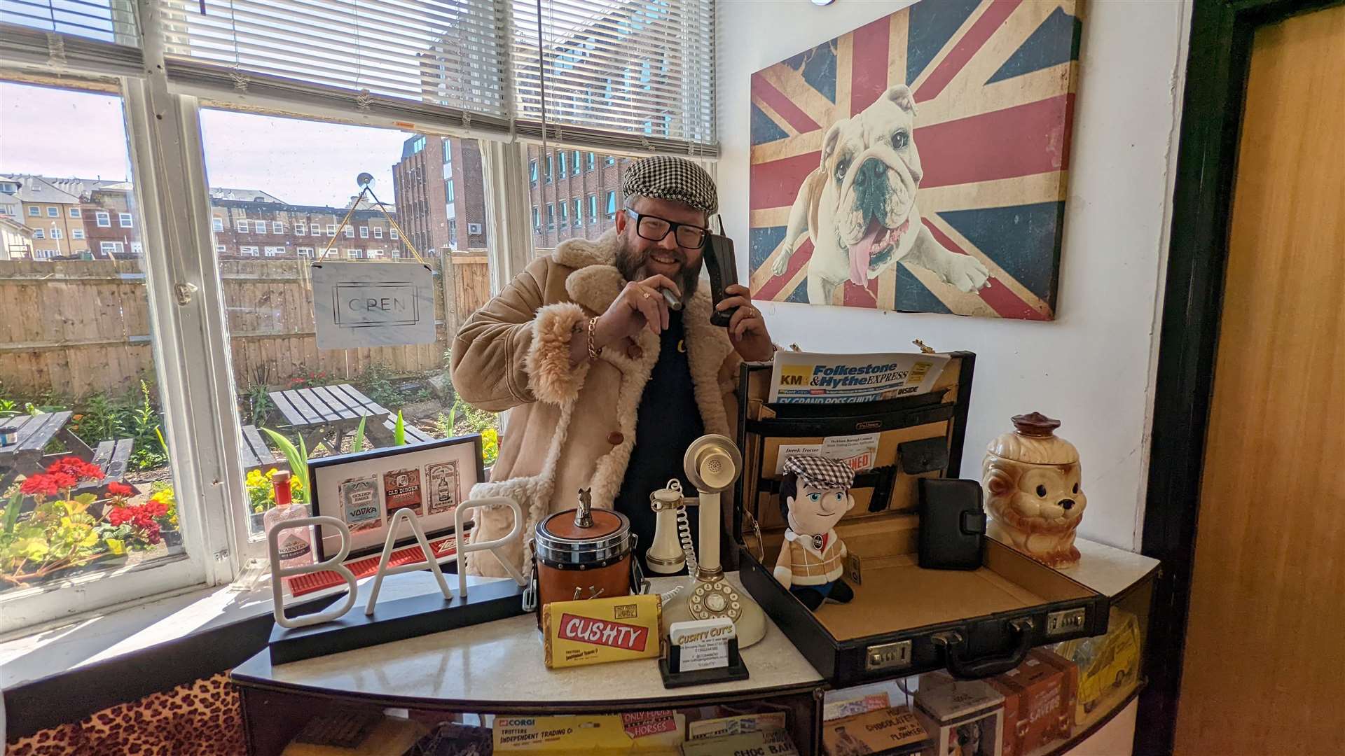 Barber Nathan Scotford is a superfan of much-loved sitcom Only Fools and Horses