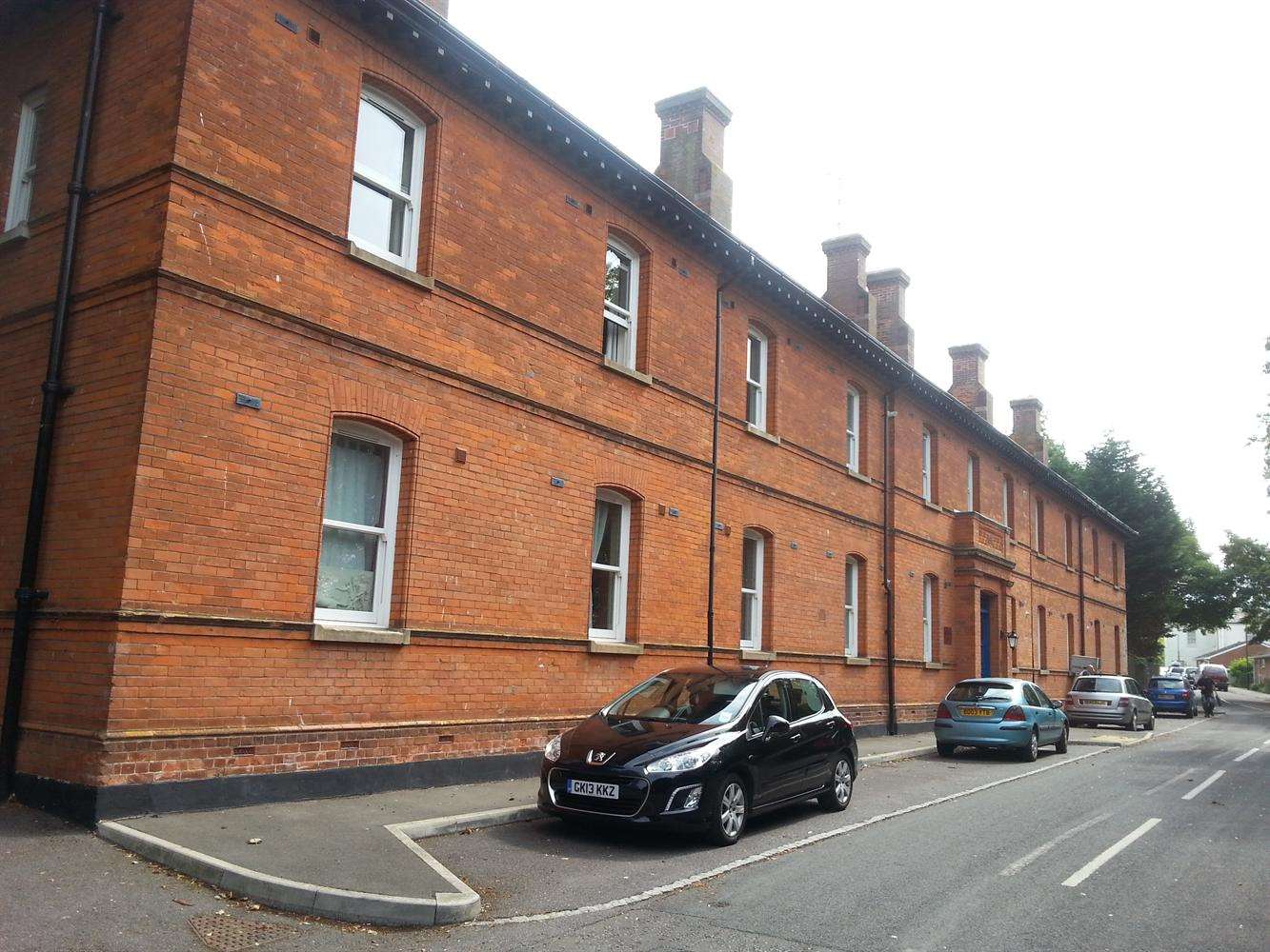 Radcliffe House, Sir John Moore Avenue, Hythe, the block of flats where Miss Kilshaw was found