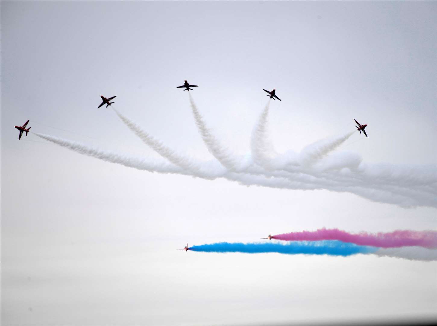 The Red Arrows will perform at 2.20pm. Picture: Barry Goodwin