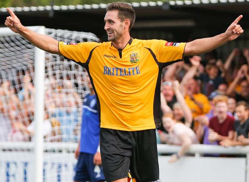 Maidstone striker Jay May Picture: Matthew Walker