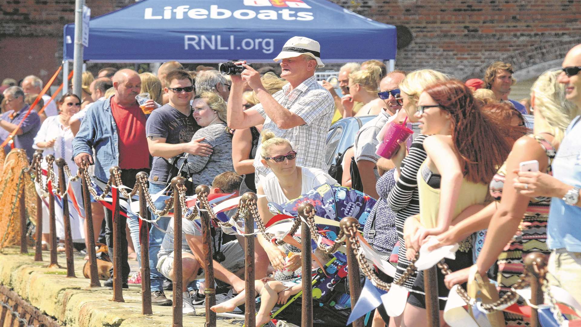 Thousands are expected on The Stade to watch the fishing boats battle it out on the water