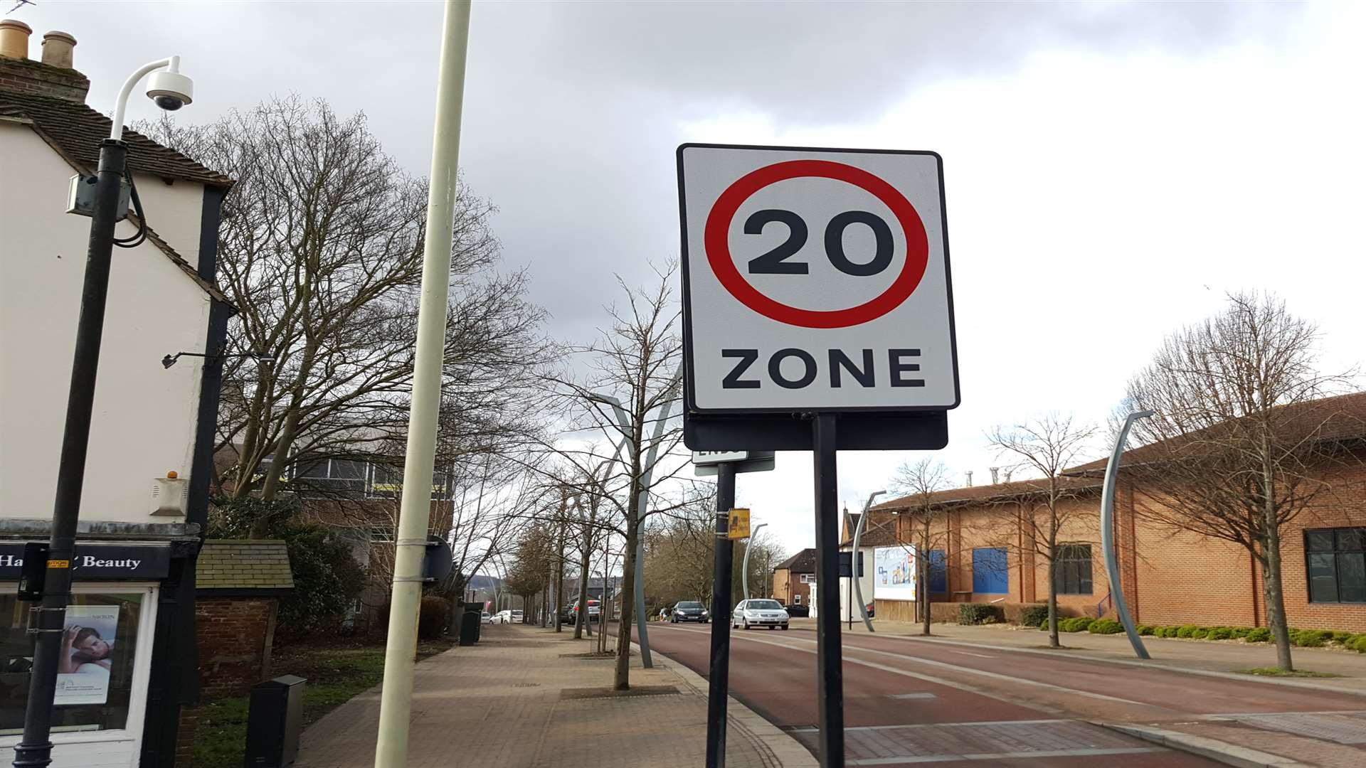 Bowles was caught travelling 70mph in the 20 zone
