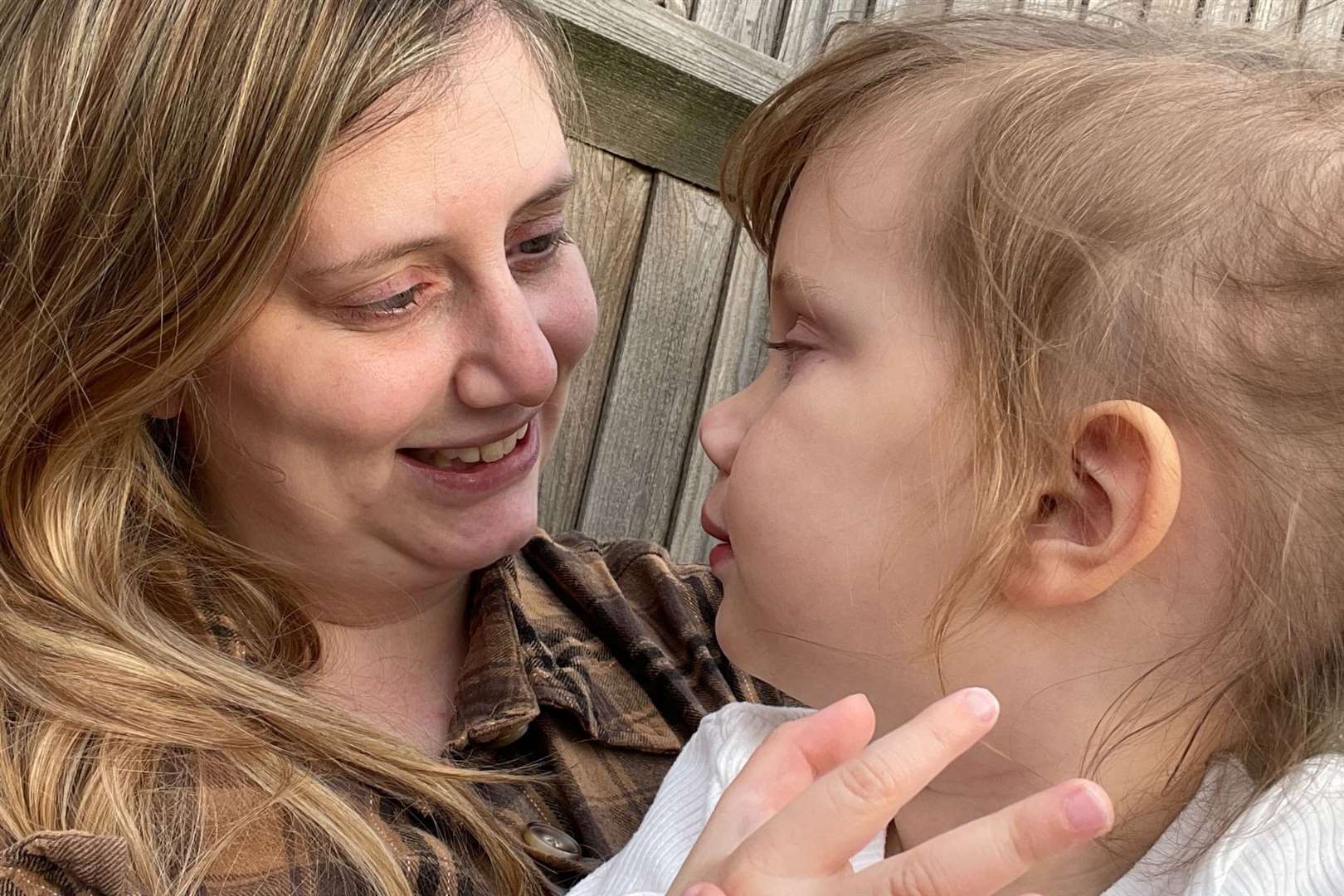 Louise Bailey and her daughter Ava. Picture: Louise Bailey