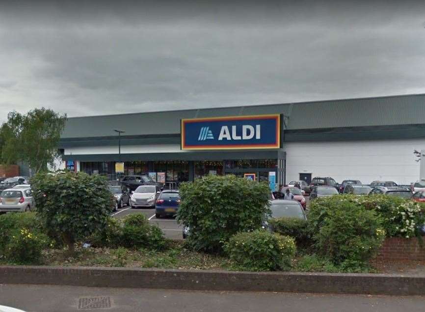 Aldi store near Cannon Lane, Tonbridge. Photo: Google