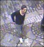 CCTV of missing soldier Josh Thomas during a night out in Rochester.