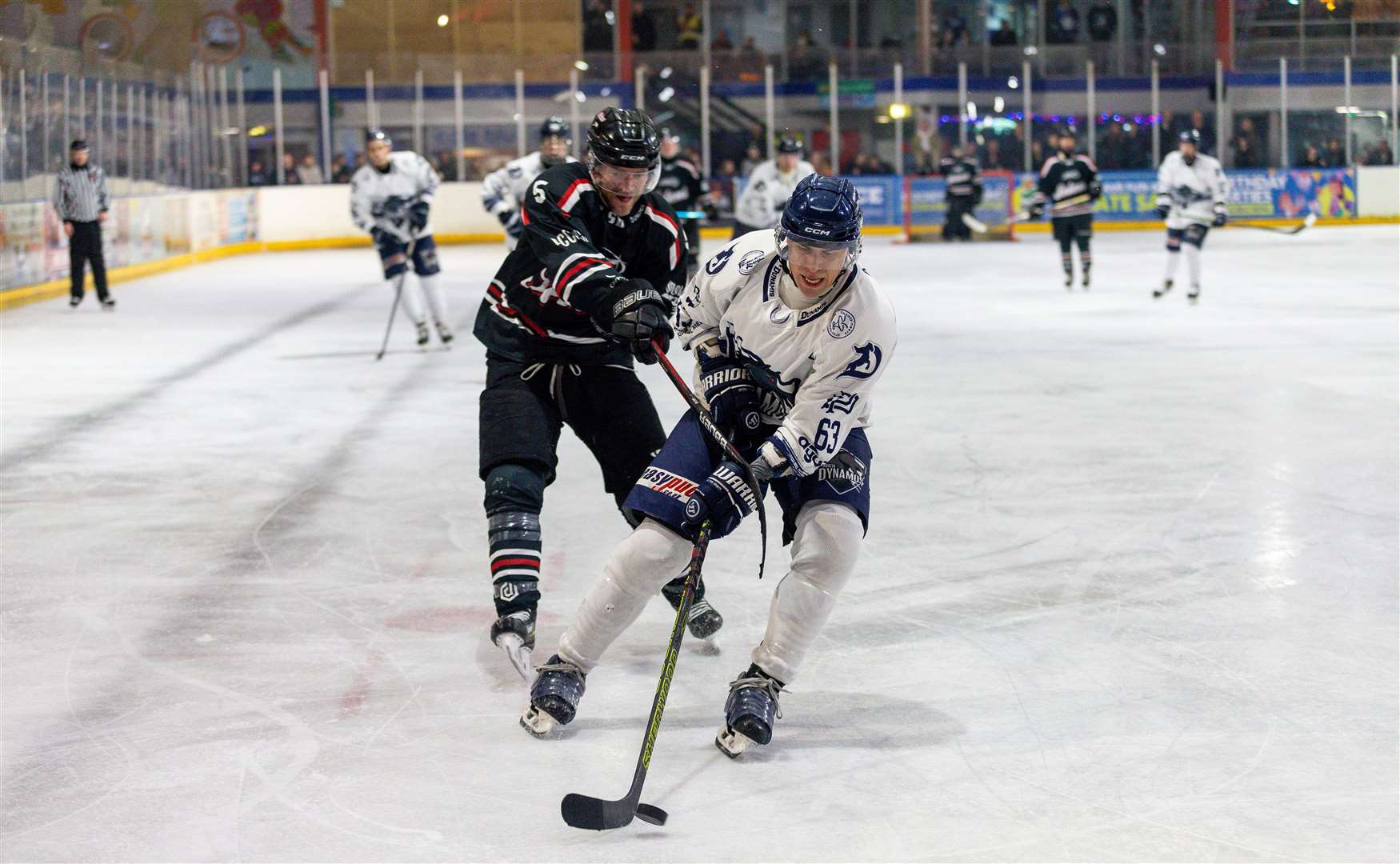 Aaron Connolly in action for Invicta Dynamos against Solent Devils Picture: David Trevallion