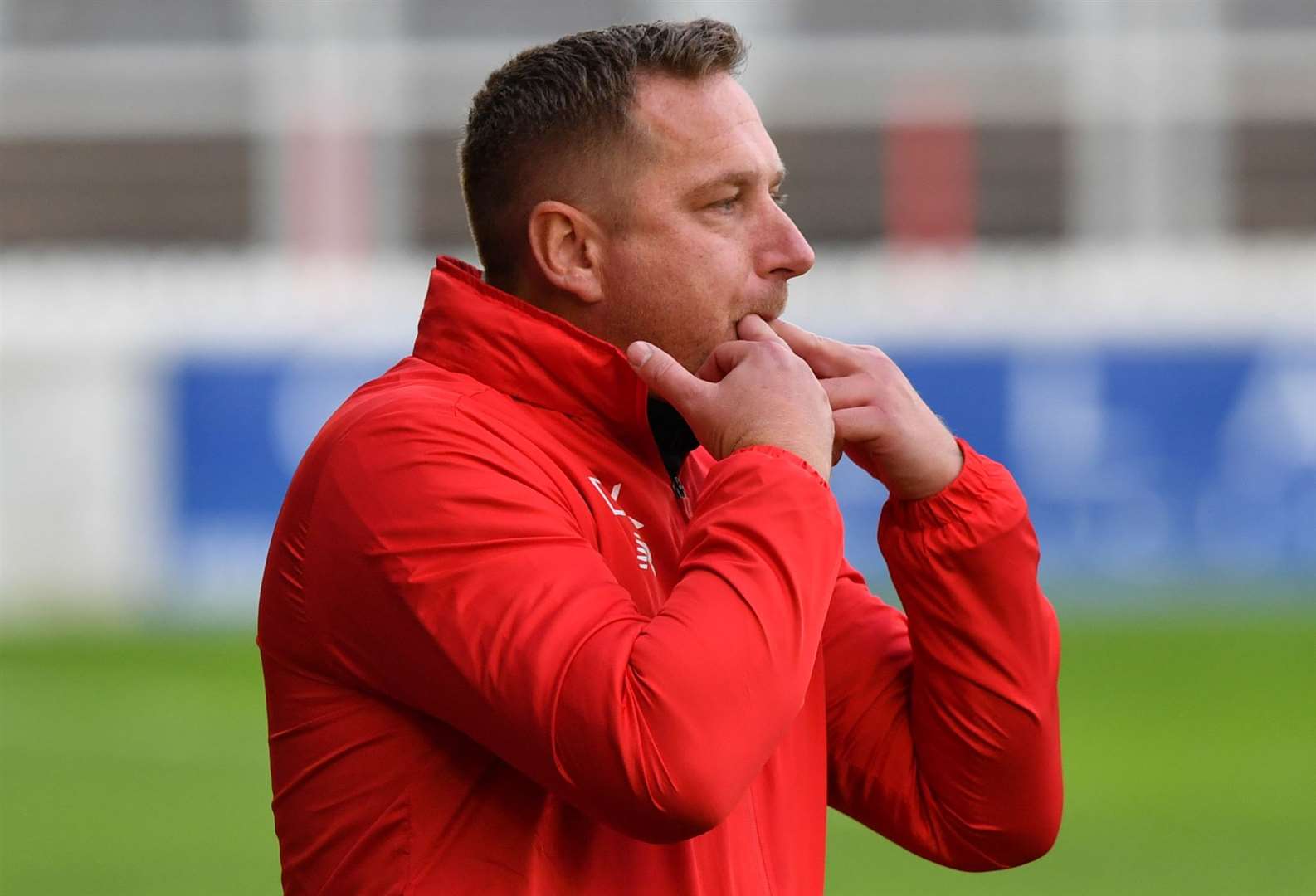 Ebbsfleet manager Dennis Kutrieb. Picture: Keith Gillard