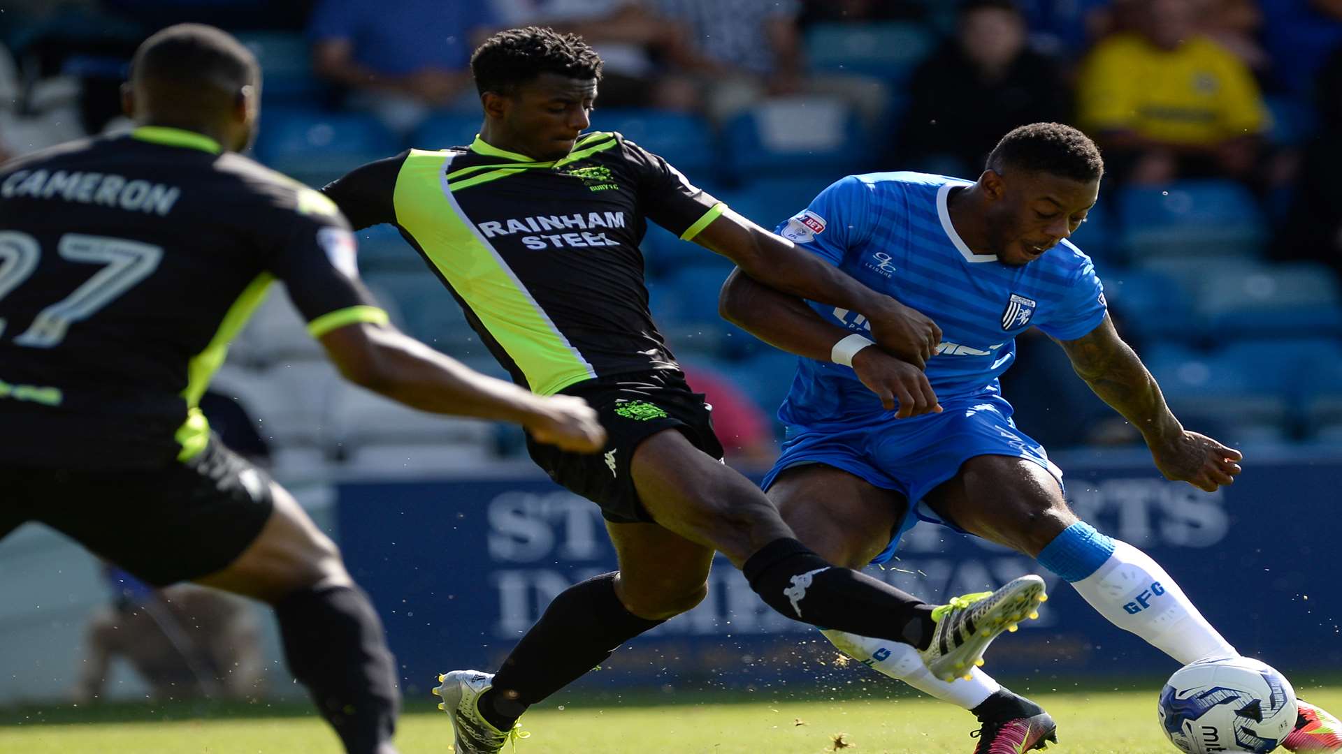 Gills' Ryan Jackson fires in a shot. Picture: Ady Kerry