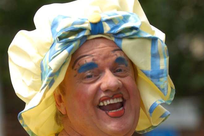 Dave was one of the country's most famous pantomime dames