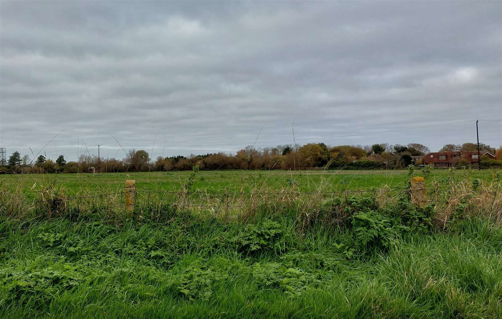 The solar farm could be spread across fields currently used for farming