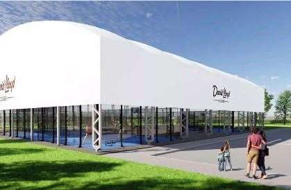 Specialist padel courts will also be built on the site. Picture: David Lloyd Leisure and Hadfield Cawkwell Davison